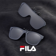 FILA 仅重9g偏光墨镜夹片 时尚运动框型