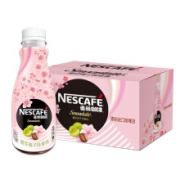 雀巢 (Nestle) 丝滑拿铁 樱花梅子味 即饮咖啡饮料 268ml*15瓶 *2件