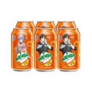 Mirinda 美年达 橙味 汽水 碳酸饮料 330ml*6听