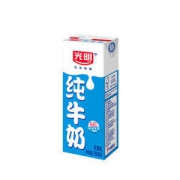 限广东：光明（Bright）纯牛奶苗条装250ml*24 *2件