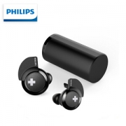 京东PLUS会员： PHILIPS 飞利浦 Bass+ SHB4385 蓝牙耳机 黑色