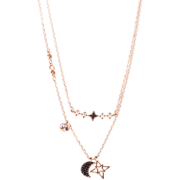 Swarovski 施华洛世奇 5273290-132265 星月二合一项链 558元