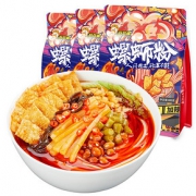 好欢螺螺蛳粉400g*3袋柳州螺狮粉酸辣粉速食米粉方便面 *3件