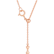 CHOW TAI SENG 周大生 18K金 玫瑰金O字链 609元