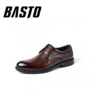 考拉海购黑卡会员： BASTO 百思图 96102CM9 男士商务皮鞋