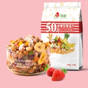 商帆 水果坚果麦片 500g 9.9元包邮（双重优惠）