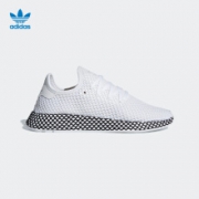 限尺码：adidas 阿迪达斯 三叶草 DEERUPT RUNNER B41767 男女鞋 运动鞋