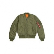 ALPHA INDUSTRIES 男士 MA-1修身飞行夹克