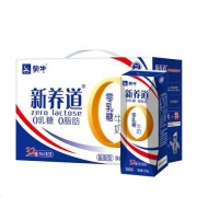 京东PLUS会员、降价：蒙牛 新养道 零乳糖脱脂型牛奶 250ml×12礼盒装 *4件