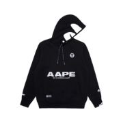 春焕新：Aape 中性印花T恤+卫衣+中筒袜+针织帽+双肩包 五件套 759元包邮（需用券）