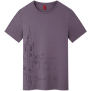 Camel骆驼 X9B214123男士新款精梳长绒棉短袖t恤 券后34元包邮 多款可选