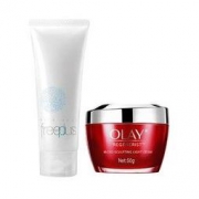 OLAY 玉兰油 大红瓶面霜 50g 芙丽芳丝洗面霜 100g