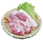 新鲜土猪肉前后腿肉农家散养土猪生猪肉新鲜猪肉4斤装 108元