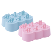 悠家良品 硅胶雪糕模具 6格 长方形圆球款 9.9元（需用券）