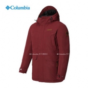 哥伦比亚（Columbia） WE1245 户外男子防水650蓬羽绒服