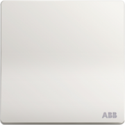 ABB 轩致雅典白 AF127 一开单控开关 *4件 45.6元包邮（需用券，合11.4元/件）