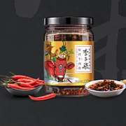 固体物≥70%，大块牛肉：220gx2瓶 李子柒 杏鲍菇牛肉酱