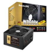 1日0点：Huntkey 航嘉 额定600W WD600K 电脑电源（80PLUS金牌） 349元包邮