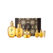 京东PLUS会员：WHOO 后 拱辰享套装（滋养液150ml+乳110ml+霜30ml+口红1.5g+滋养液20ml+乳20ml） 599元包邮包税（双重优惠）
