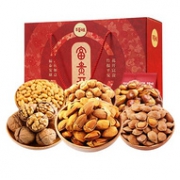 Plus会员：百草味 巨无霸 坚果手提礼盒 2.2斤x2件