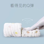 spiritkids 婴儿纯棉纱布小方巾 25*25cm*3条