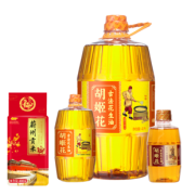 胡姬花古法花生油5.4L特香型组合装装压榨一级家用炒菜花生食用油  券后129.9元