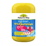 Nature‘s Way 佳思敏 Omega-3儿童鱼油咀嚼软糖 60粒 *4件 190.4元包邮（合47.6元/件）