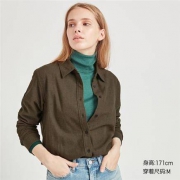 UNIQLO 优衣库 421933 女士法兰绒衬衫