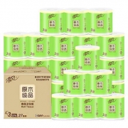 5日0点：清风 原木纯品 卷纸 3层*270段*27卷 *4件