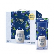 蒙牛 纯甄 常温风味酸牛奶 蓝莓果粒 200g*10盒 *4件