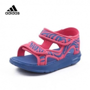 阿迪达斯儿童（adidas kids）夏季女小童 露趾 沙滩鞋 中童凉鞋 DB2527