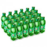 限广西： 七喜 柠檬味汽水 330ml*24瓶