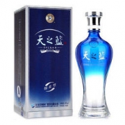 洋河蓝色经典 天之蓝 42度 240ml 单瓶 浓香型白酒 *6件