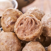 林小丸 潮汕牛肉丸/牛筋丸 2斤 肉含量80%以上