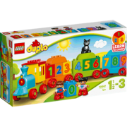 88VIP：LEGO 乐高 得宝系列 10847 大颗粒积木拼插玩具  数字火车 93.29元包邮包税（前2小时、需用券）