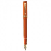 PARKER 派克 Duofold International世纪精装 黑金 小豆腐 18K M尖钢笔