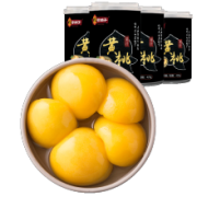 林家铺子 果汁黄桃罐头425g*4罐