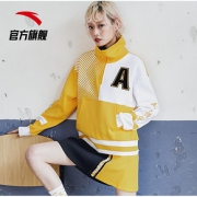 【天猫新风尚】Anta 2019AW 半拉链宽松卫衣 到手价189