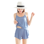 慕锦记 MJJK-5001 女士吊带睡裙套装 19.8元（需用券）