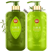 有券的上：霸王 马鞭草沐浴露洗发水套装（舒缓亮发洗发露400ml+舒缓美肌沐浴液400ml） *2件 58元（合29元/件）