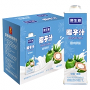 限地区：原生道鲜榨椰子汁1L*8盒