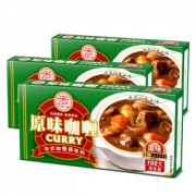 安记 日式原味黄咖喱 100g*3盒