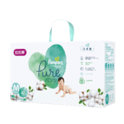 Pampers 帮宝适 纯净帮 Pure拉拉裤 M42 *2件 233.7元包邮（合116.85元/件）