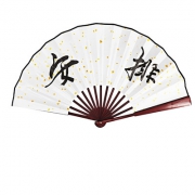氧福莱 古风绢布折扇 蹦迪扇 4.8元包邮（需用券）