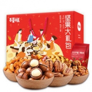 京东PLUS会员： 百草味 坚果大礼包 1422g/盒
