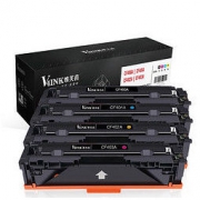 V4INK 维芙茵 CF400A硒鼓 201A墨盒粉盒 四色套装