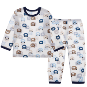 ￥12.4 宝宝空调服夏天儿童睡衣