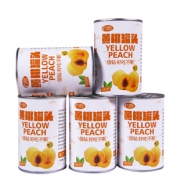 信钻 黄桃糖水罐头 425g*4罐 17.9元包邮