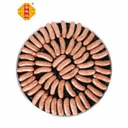 客味缘 纯肉客家火山石地道烤肠 原味1.5kg