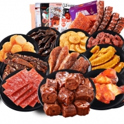 10日10点： 三只松鼠 麻辣零食大礼包 460g20包